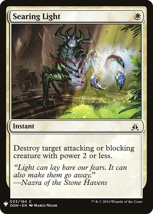 Searing Light (PLST) #OGW-33 [EN/N]