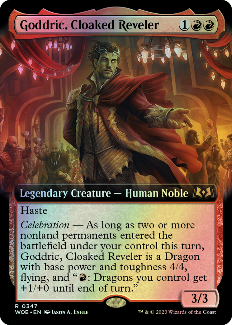 Goddric, Cloaked Reveler (WOE) #347 [EN/F]