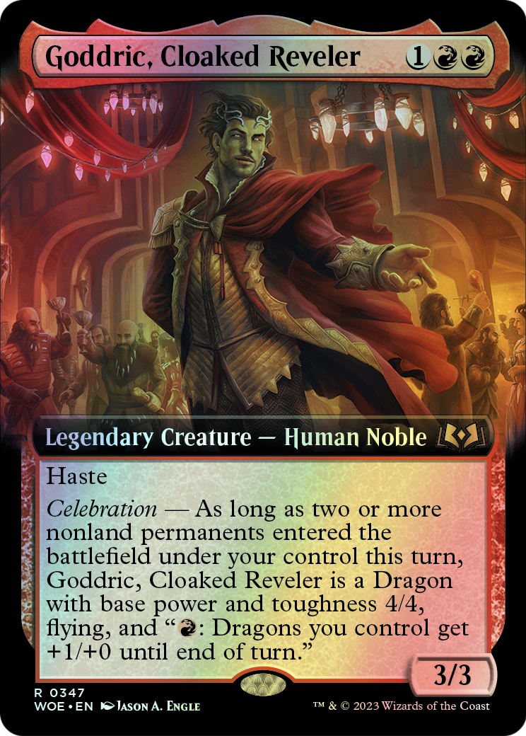 Goddric, Cloaked Reveler (WOE) #347 [EN/F]
