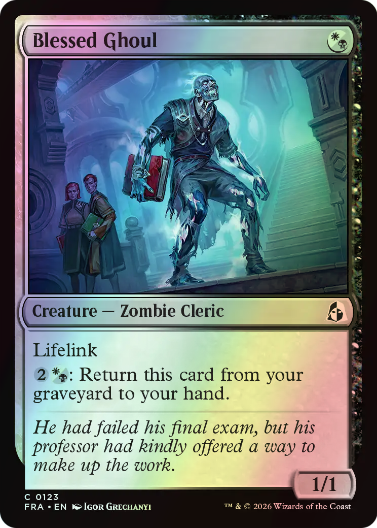 Blessed Ghoul (FRA) #123 [EN/F]