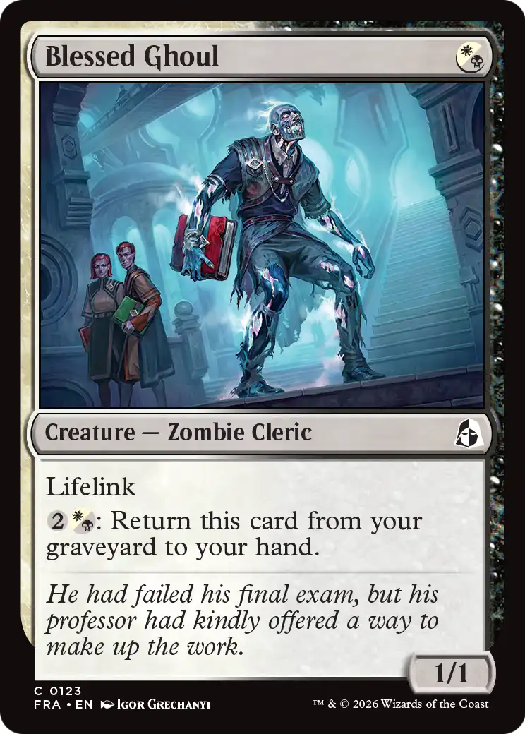 Blessed Ghoul (FRA) #123 [EN/N]
