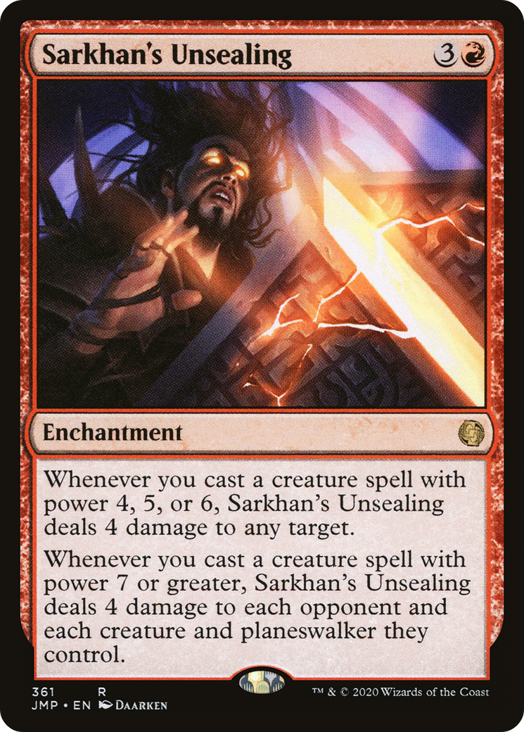 Sarkhan's Unsealing (JMP) #361 [EN/N]