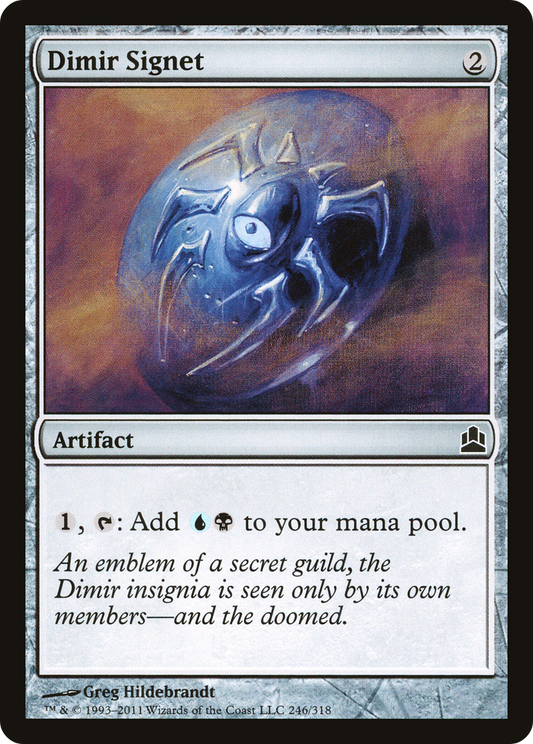 Dimir Signet (CMD) #246 [EN/N] s/o