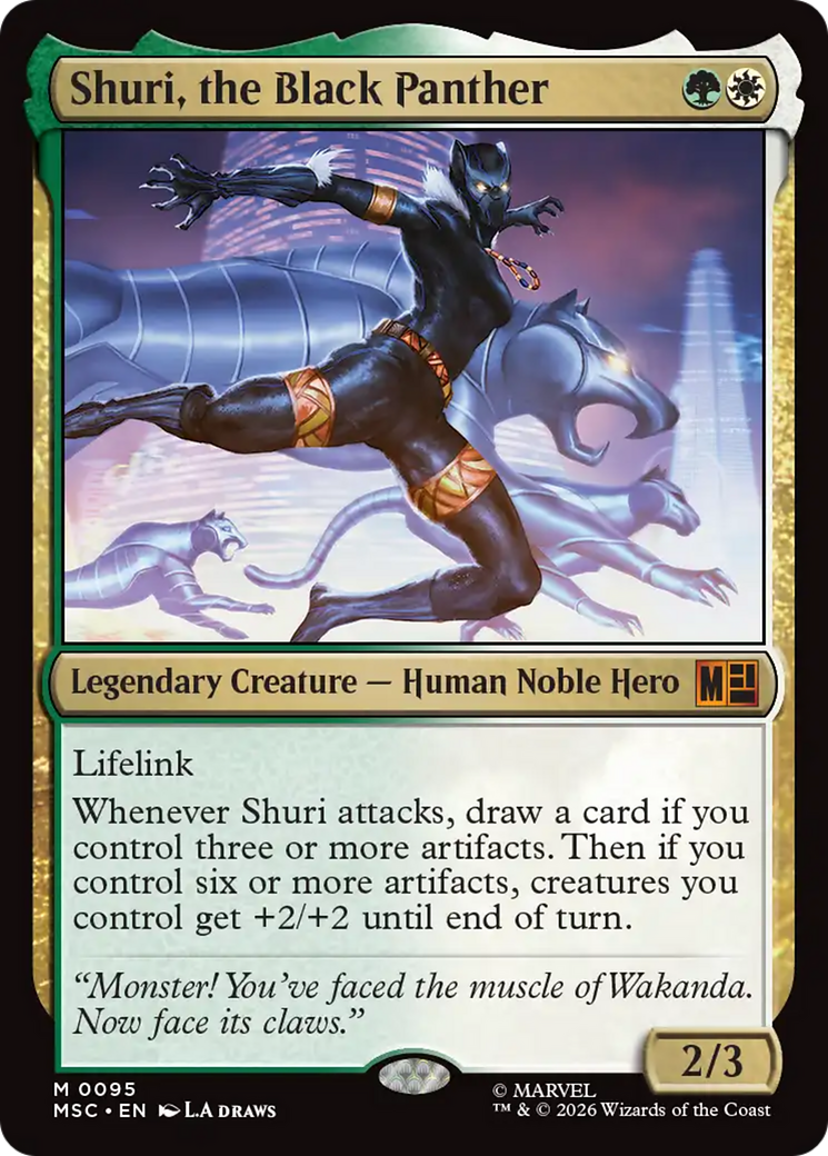 Shuri, the Black Panther (MSC) #95 [EN/N]