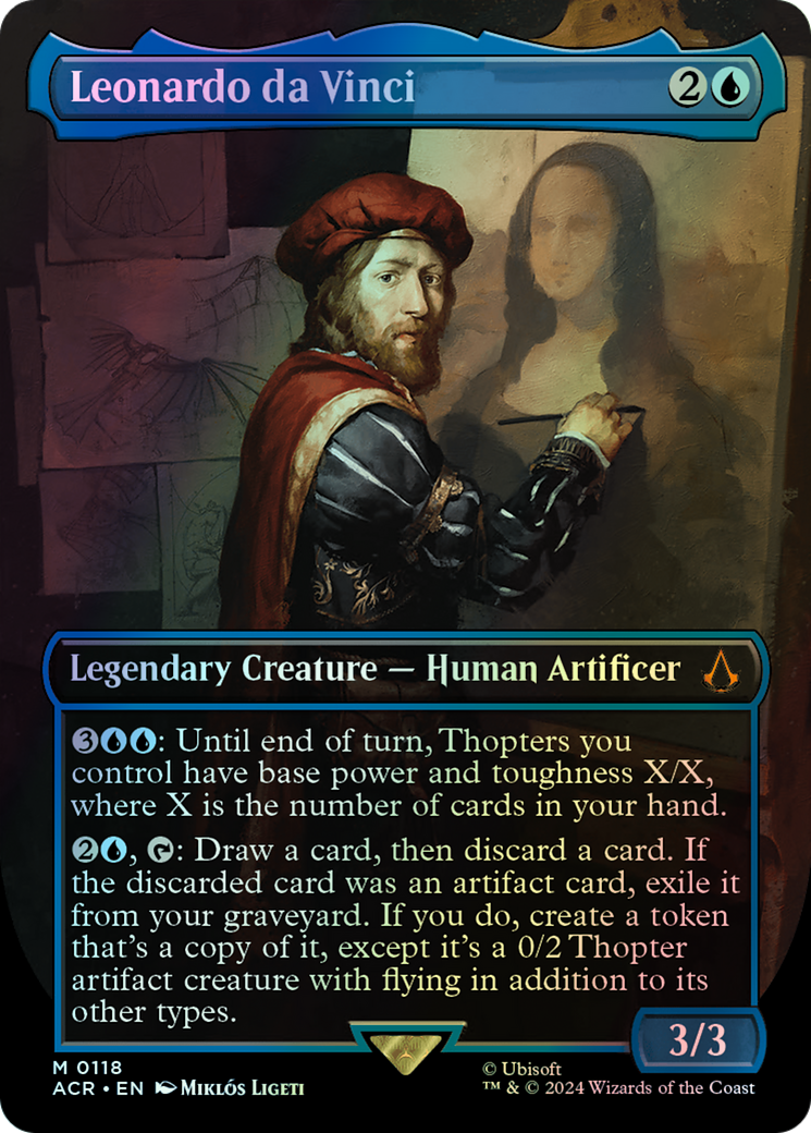 Leonardo da Vinci (ACR) #118 [EN/F] s/o
