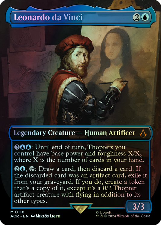 Leonardo da Vinci (ACR) #118 [EN/F] s/o