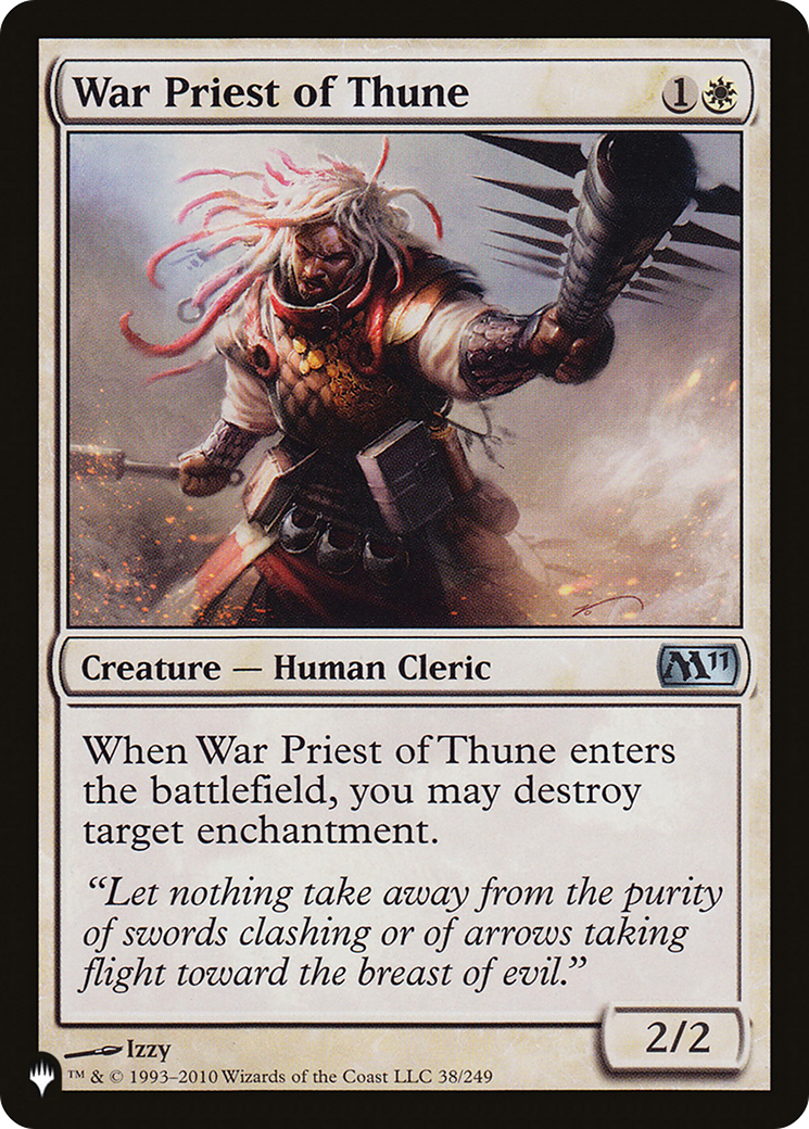 War Priest of Thune (PLST) #M11-38 [EN/N]