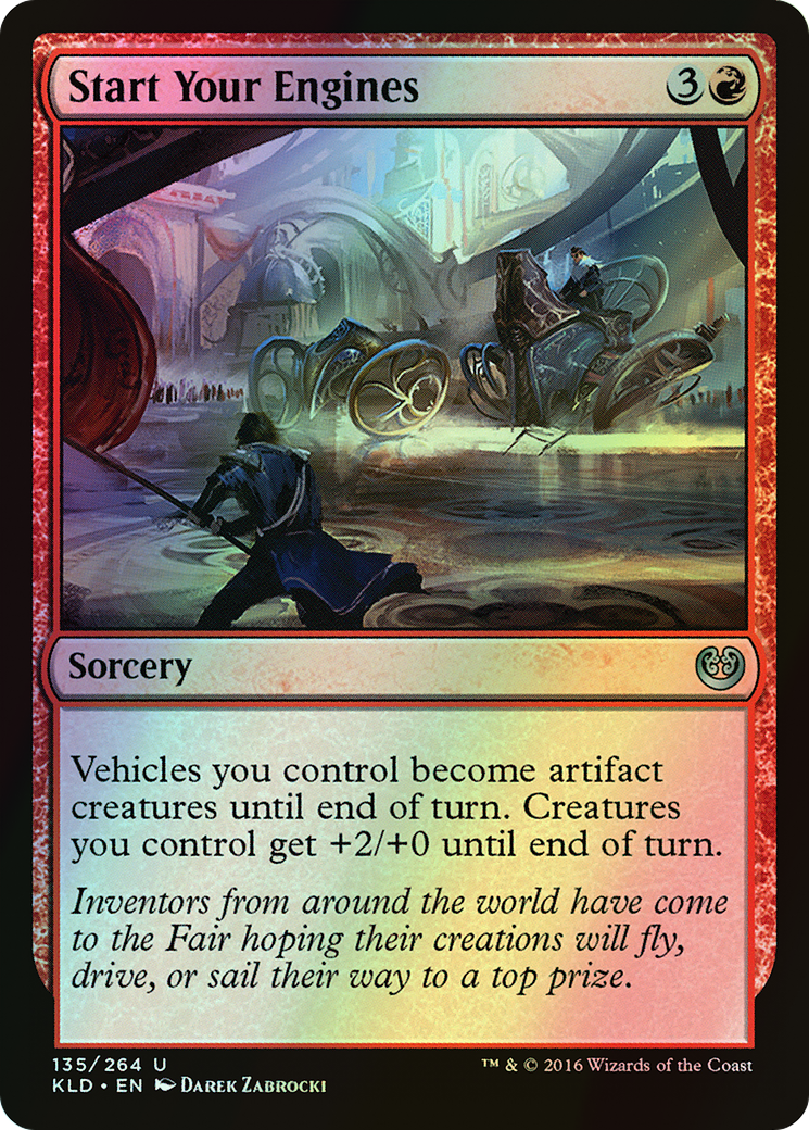 Start Your Engines (KLD) #135 [EN/F]