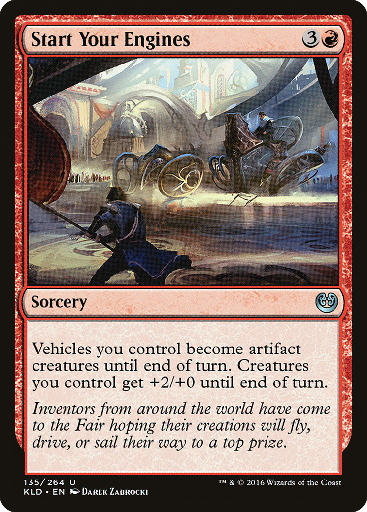Start Your Engines (KLD) #135 [EN/N] s/o