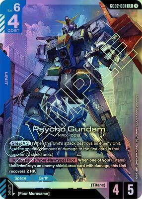 Psycho Gundam (GD02) #GD02-001 [EN/F] s/o