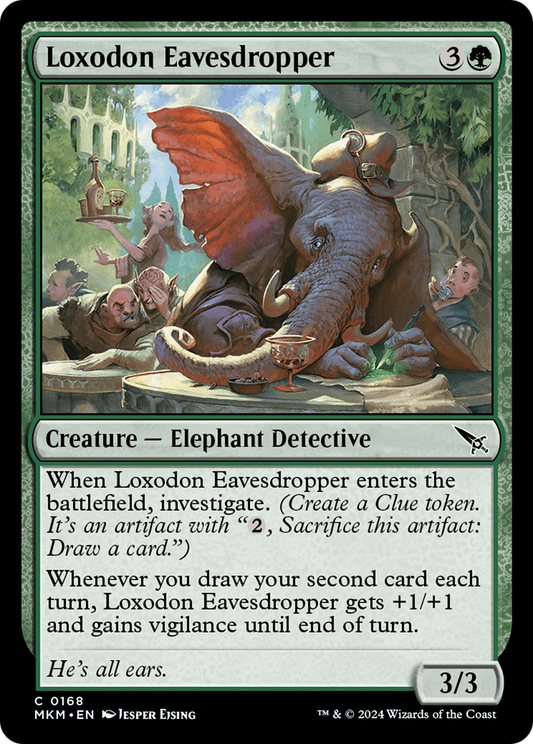 Loxodon Eavesdropper (MKM) #168 [EN/N]