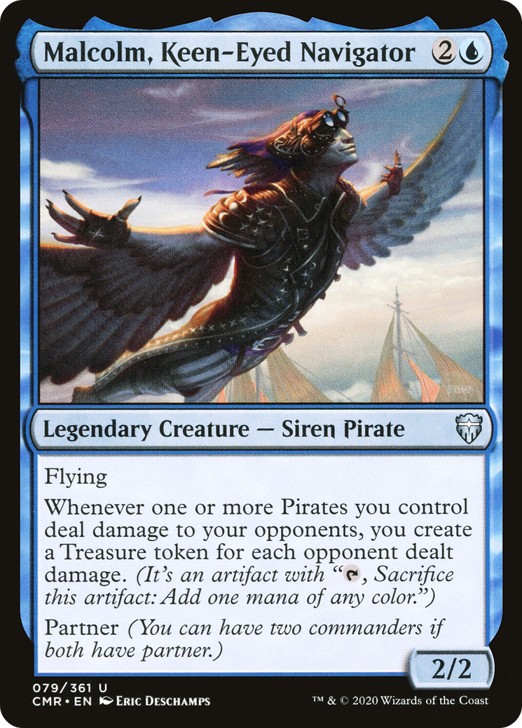 Malcolm, Keen-Eyed Navigator (CMR) #79 [EN/N]