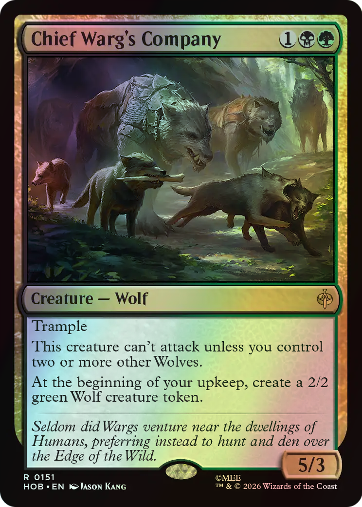 Chief Warg's Company (HOB) #151 [EN/F]