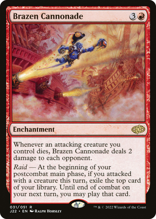 Brazen Cannonade (J22) #31 [EN/N] s/o