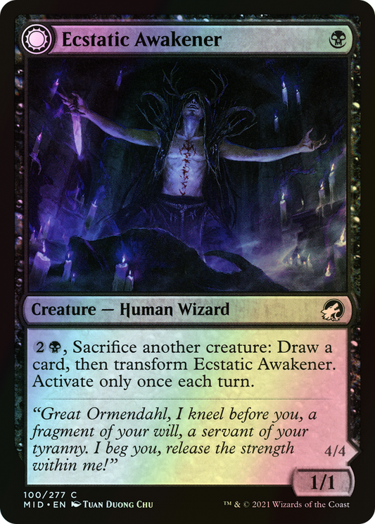 Ecstatic Awakener // Awoken Demon (MID) #100 [EN/F] s/o