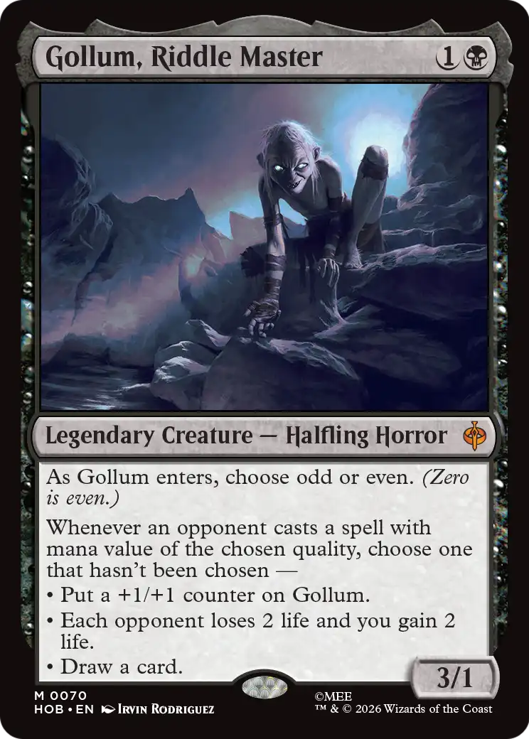 Gollum, Riddle Master (HOB) #70 [EN/N]