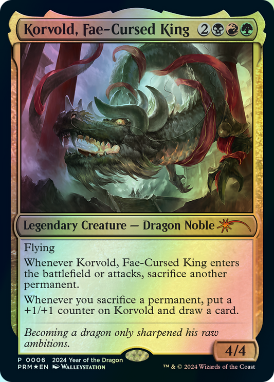 Korvold, Fae-Cursed King (PL24) #6 [EN/F]