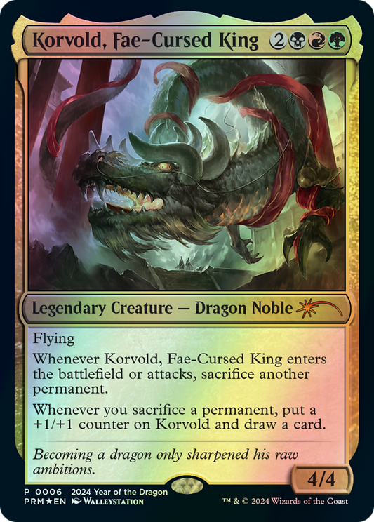 Korvold, Fae-Cursed King (PL24) #6 [EN/F]