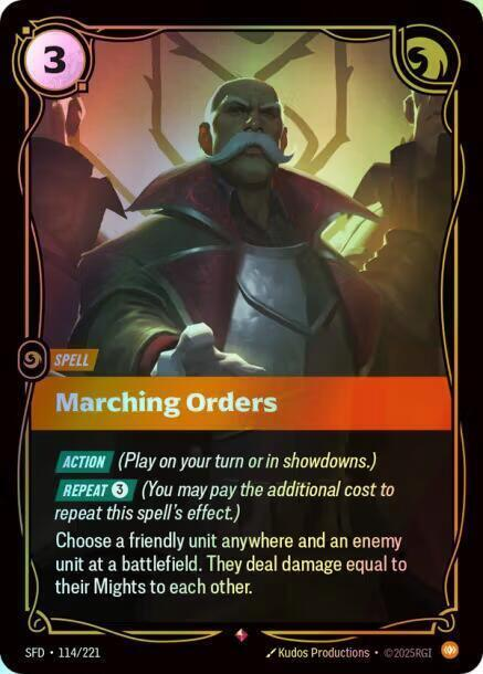 Marching Orders (SFD) #114 [EN/F]