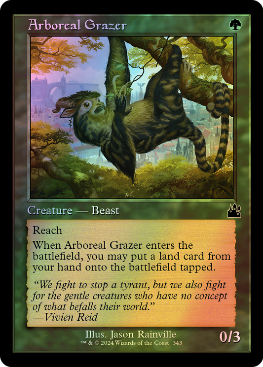 Arboreal Grazer (RVR) #343 [EN/F]