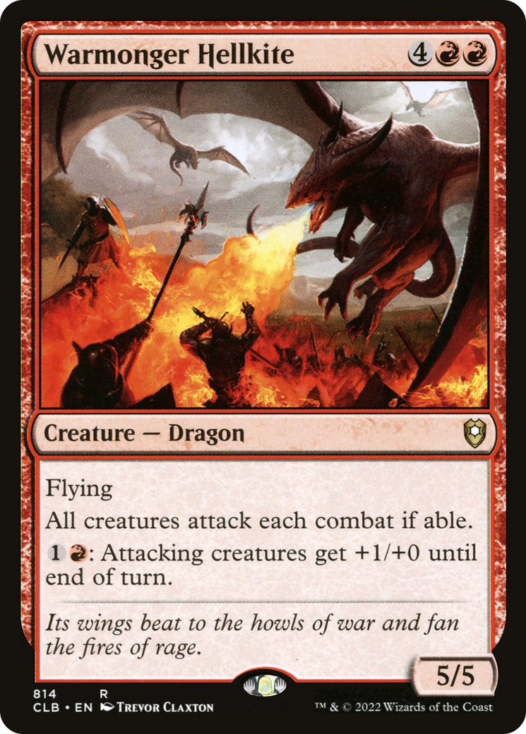 Warmonger Hellkite (CLB) #814 [EN/N]