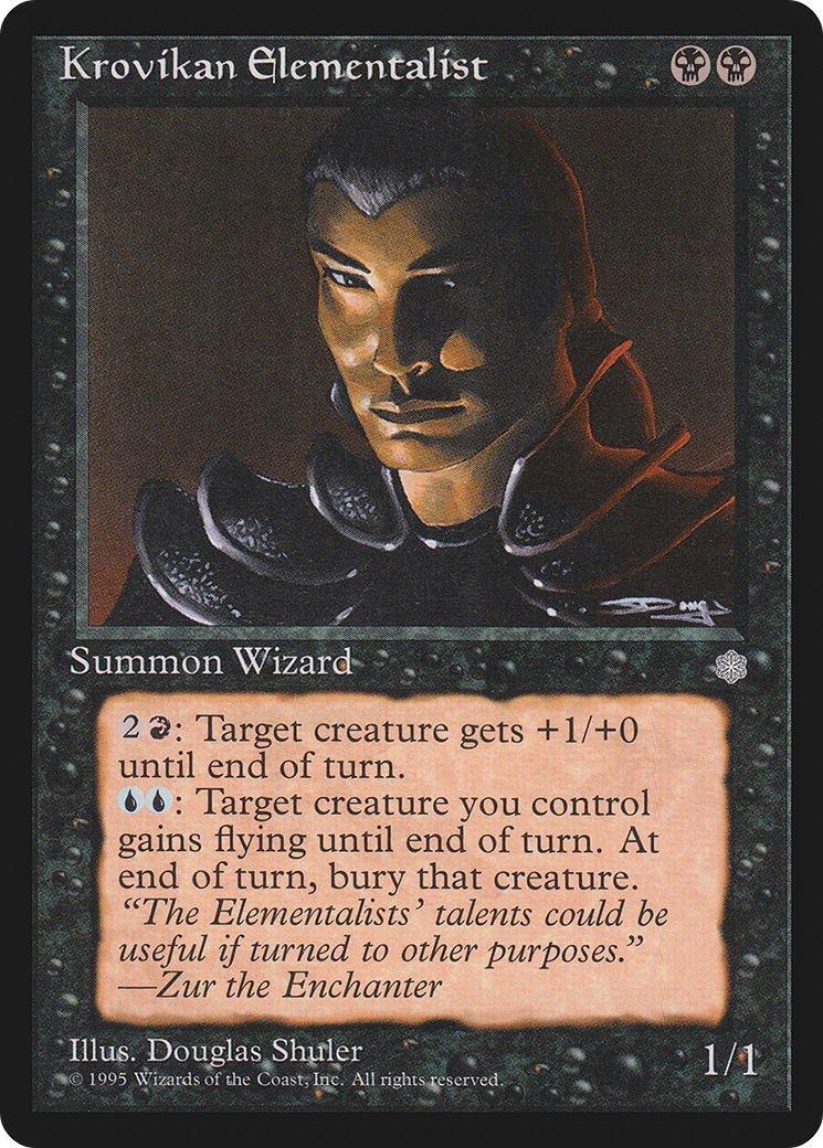 Krovikan Elementalist (ICE) #139 [EN/N]