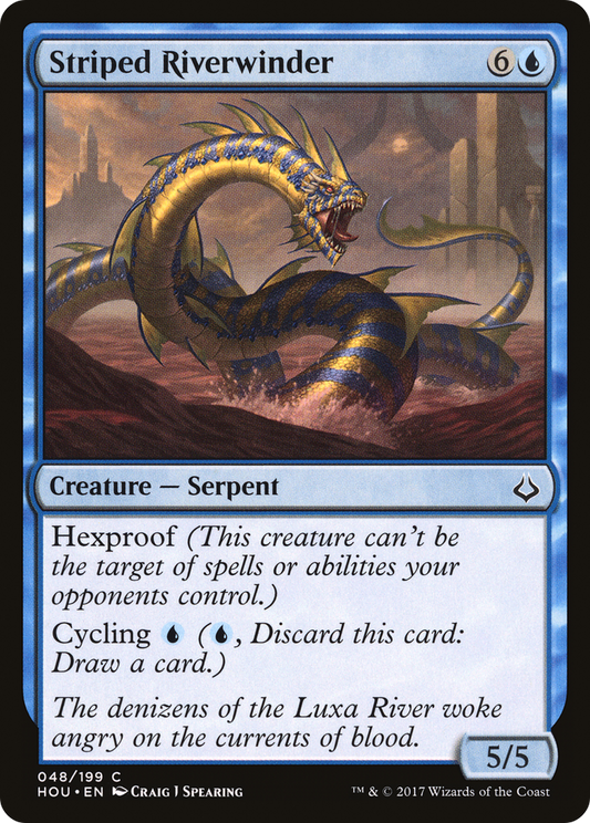 Striped Riverwinder (HOU) #48 [EN/N]