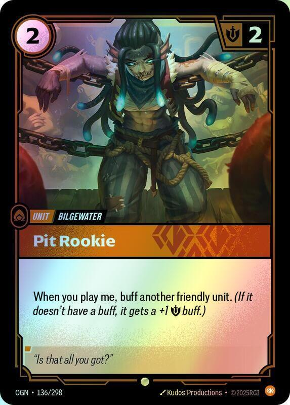Pit Rookie (OGN) #136 [EN/F]