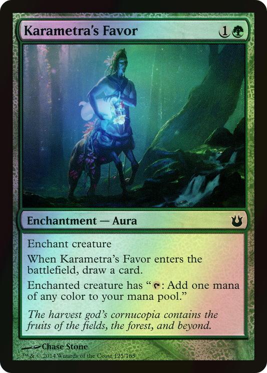Karametra's Favor (BNG) #125 [EN/F]