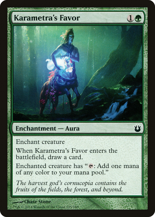 Karametra's Favor (BNG) #125 [EN/N]