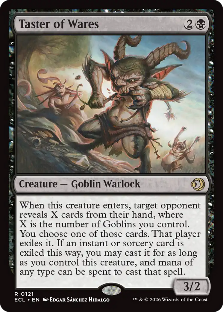 Taster of Wares (ECL) #121 [EN/N]