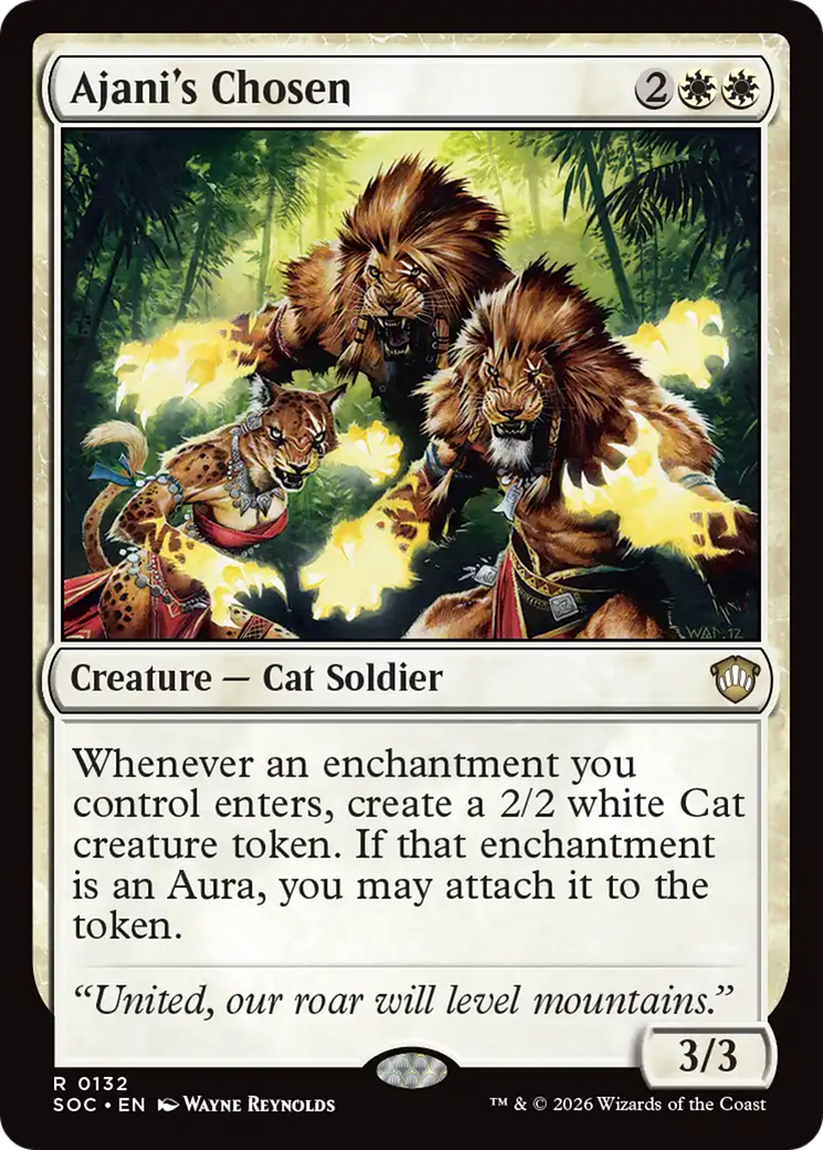 Ajani's Chosen (SOC) #132 [EN/N]