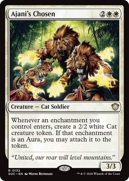 Ajani's Chosen (SOC) #132 [EN/N]