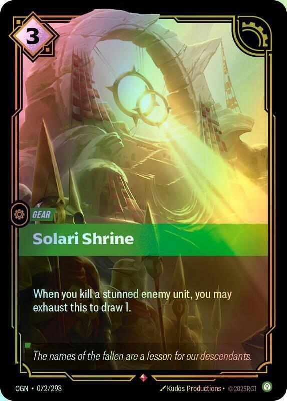 Solari Shrine (OGN) #072 [EN/F]
