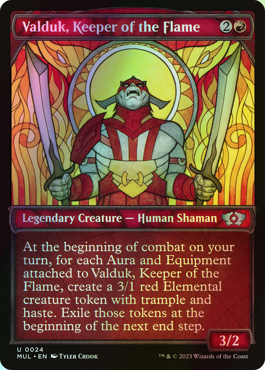 Valduk, Keeper of the Flame (MUL) #24 [EN/F]