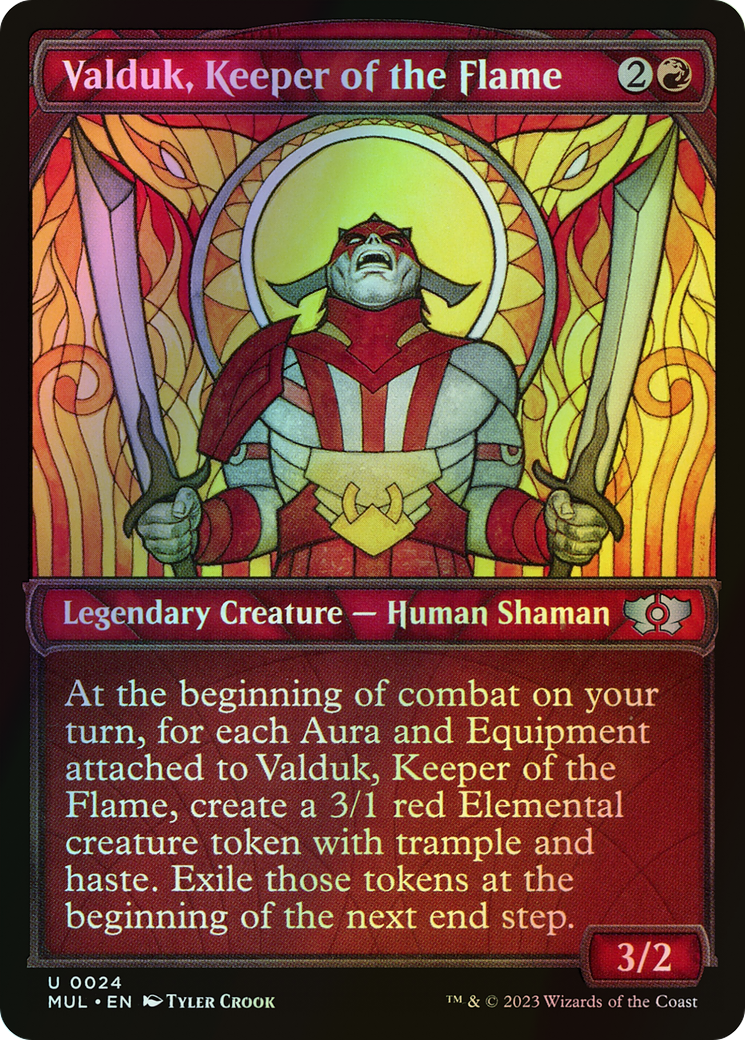 Valduk, Keeper of the Flame (MUL) #24 [EN/F]