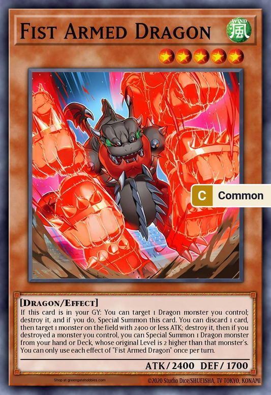 Fist Armed Dragon (BPRO-AE) #BPRO-AE028 [EN/C]