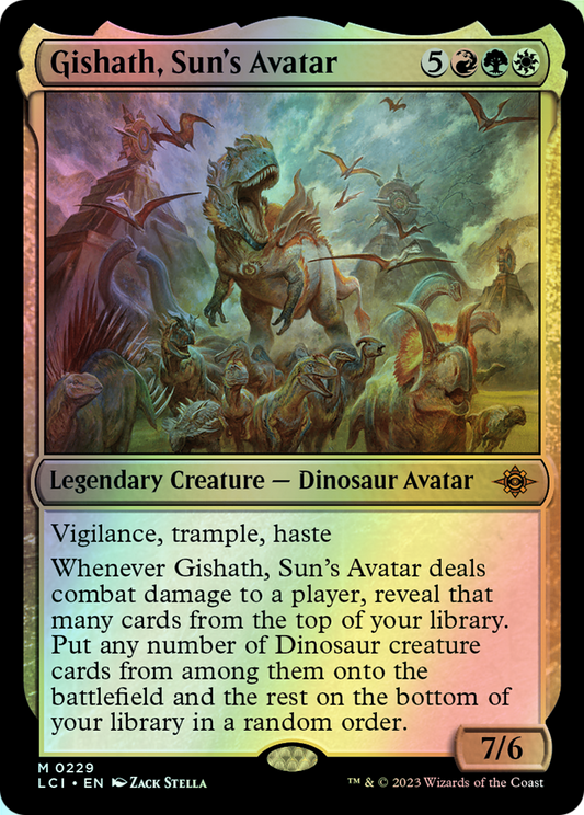 Gishath, Sun's Avatar (LCI) #229 [EN/F] s/o