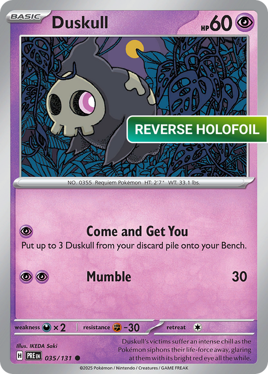Duskull (PRE) #035_V1 [EN/R] s/o