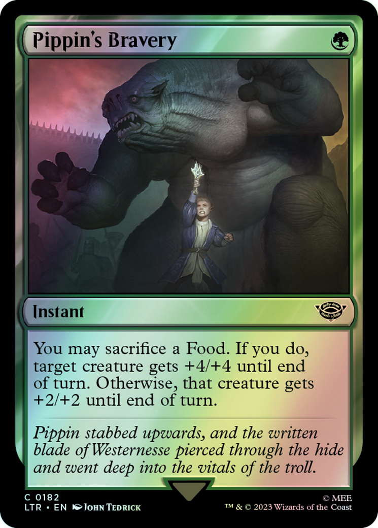 Pippin's Bravery (LTR) #182 [EN/F]