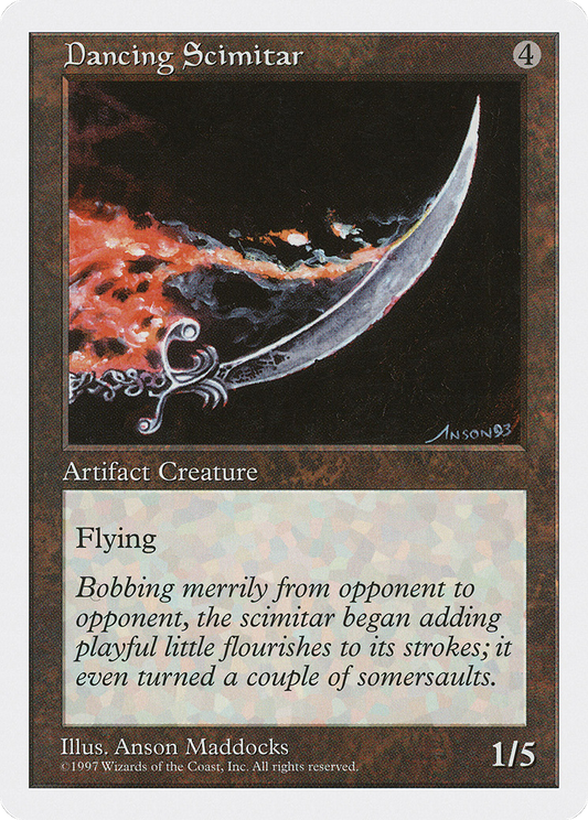 Dancing Scimitar (5ED) #362 [EN/N]