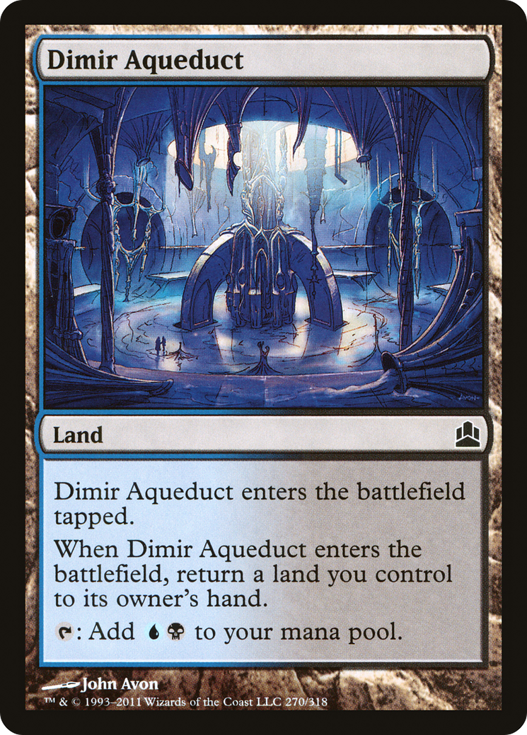 Dimir Aqueduct (CMD) #270 [EN/N]
