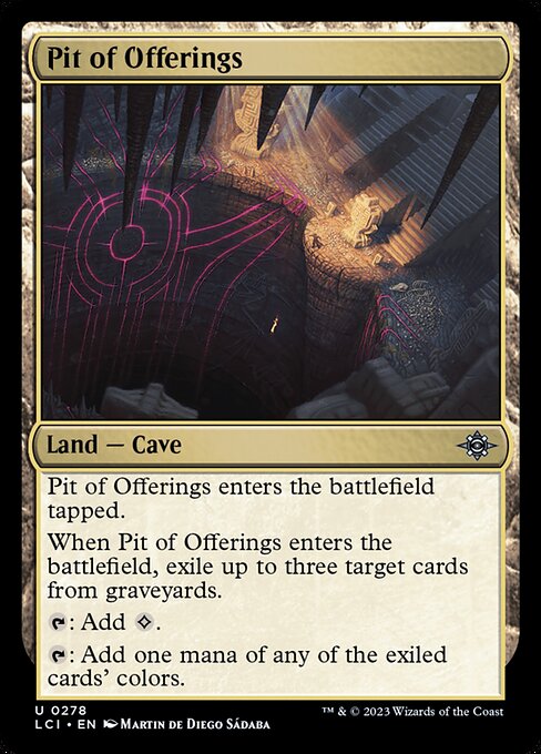 Pit of Offerings (LCI) #278 [EN/N]