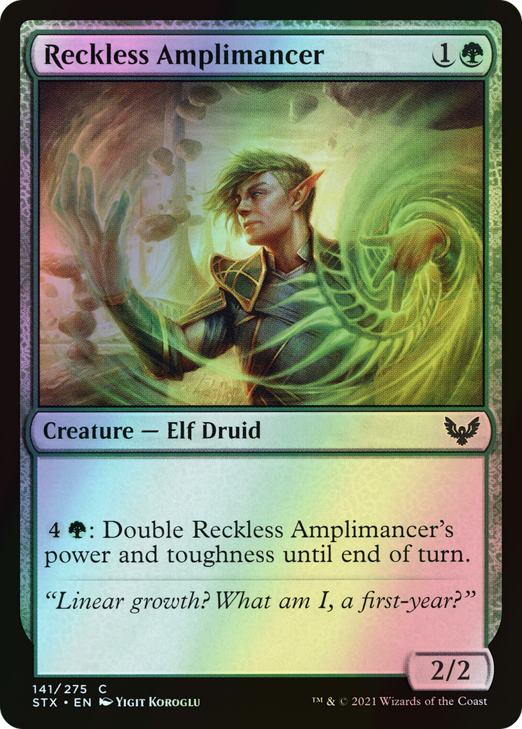 Reckless Amplimancer (STX) #141 [EN/F]