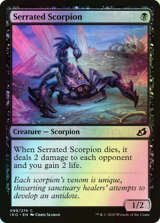 Serrated Scorpion (IKO) #99 [EN/F]
