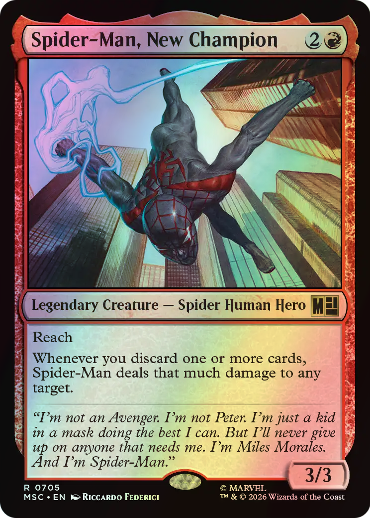 Spider-Man, New Champion (MSC) #705 [EN/F]