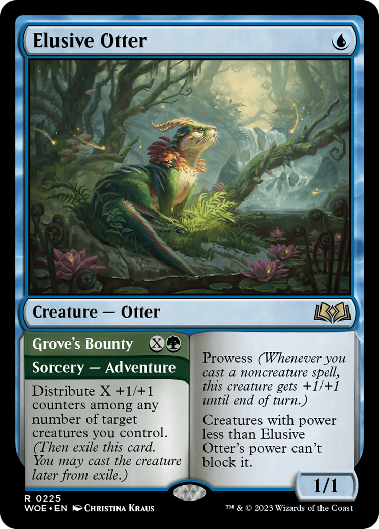 Elusive Otter // Grove's Bounty (WOE) #225 [EN/N] s/o