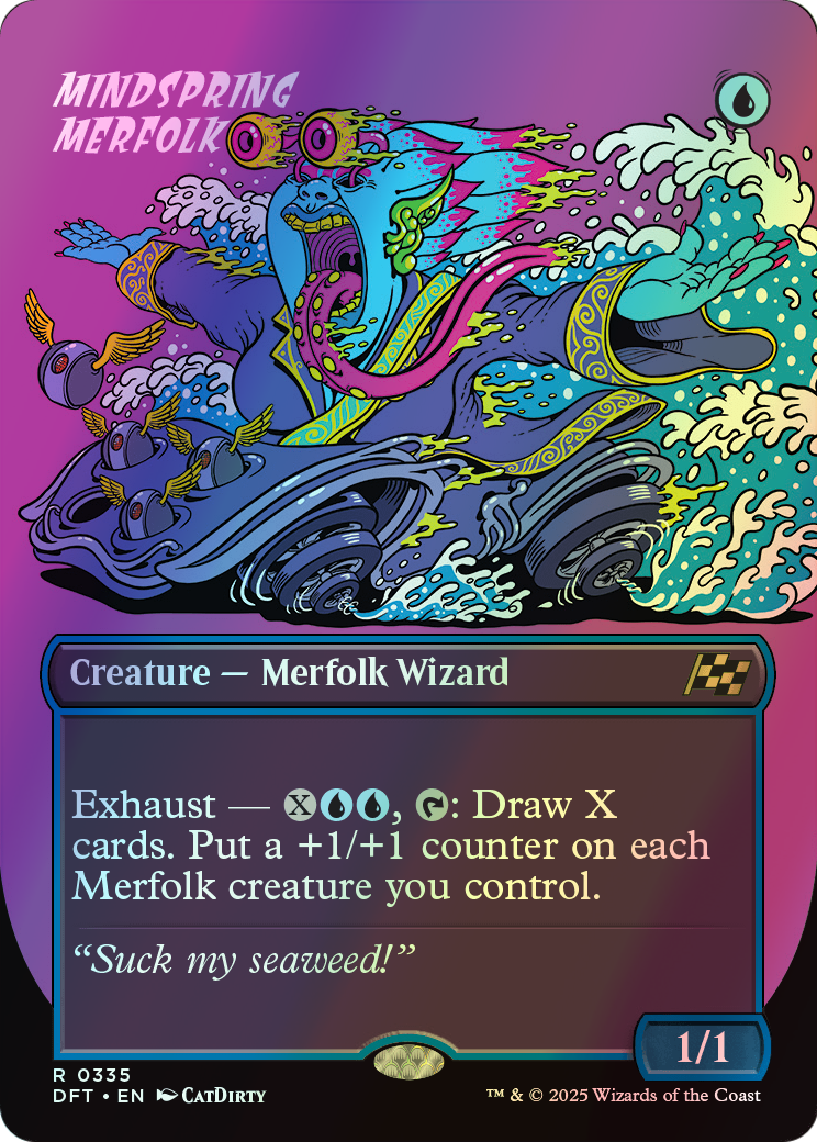 Mindspring Merfolk (DFT) #335 [EN/F]