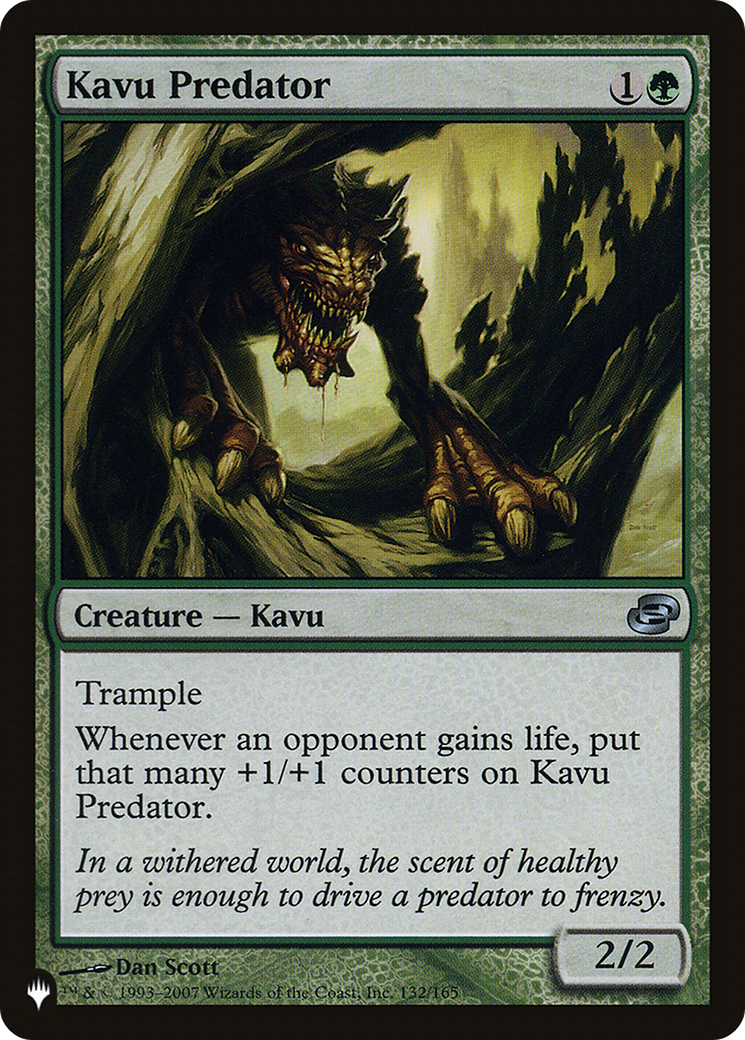 Kavu Predator (PLST) #PLC-132 [EN/N]