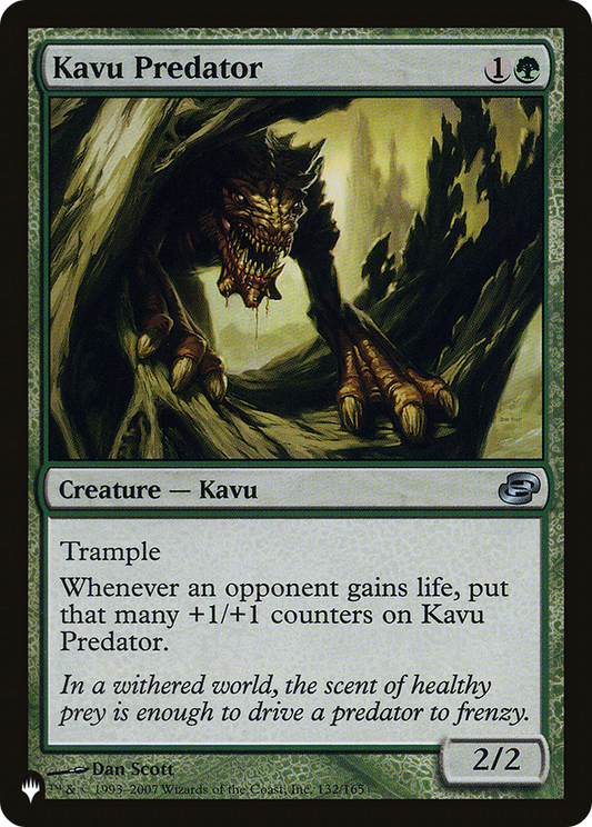 Kavu Predator (PLST) #PLC-132 [EN/N]